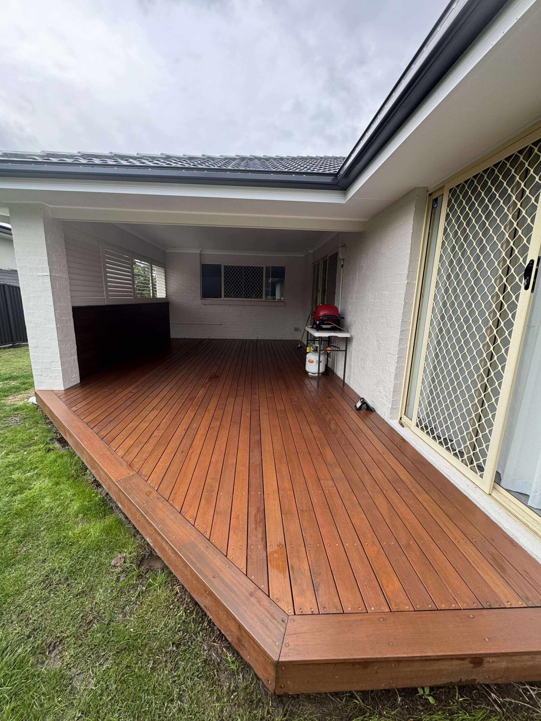 Hardwood Alfresco Deck